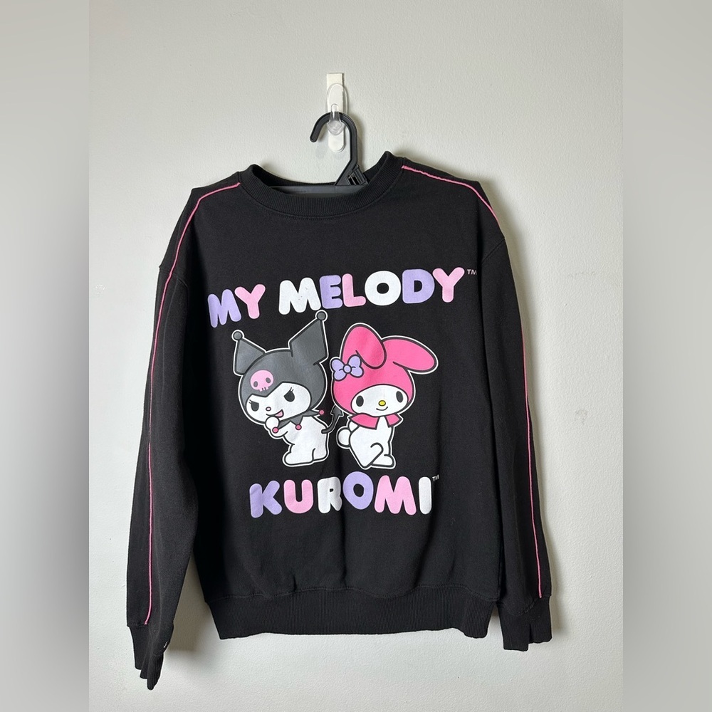My Melody Kuromi Black Sweatshirt size XS
